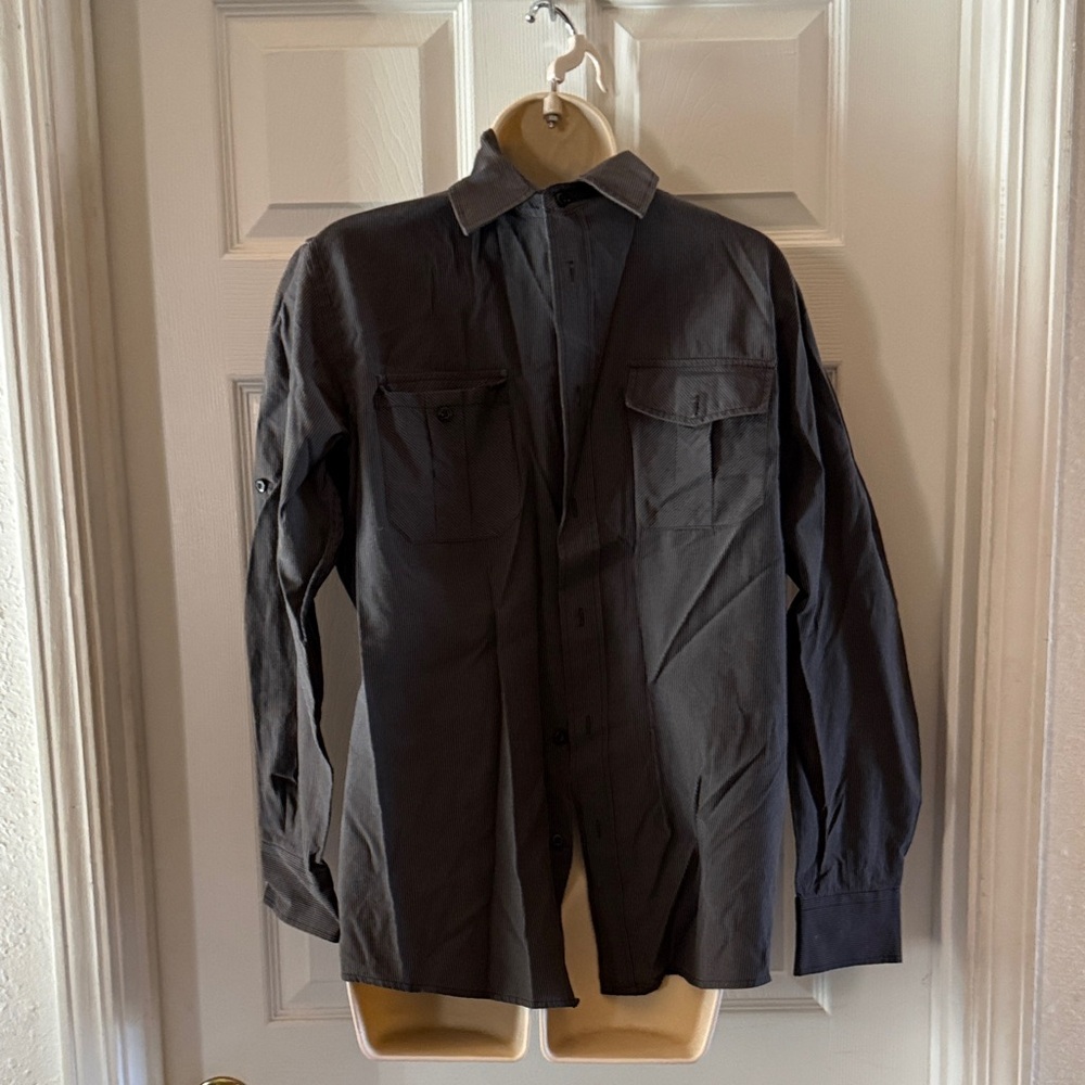 Beverly Hills Polo Club Dark Gray Shirt Jacket